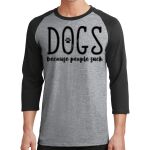 Core Blend 3/4 Sleeve Raglan Tee Thumbnail