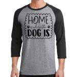 Core Blend 3/4 Sleeve Raglan Tee Thumbnail