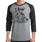 Core Blend 3/4 Sleeve Raglan Tee Thumbnail