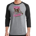 Core Blend 3/4 Sleeve Raglan Tee Thumbnail