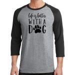 Core Blend 3/4 Sleeve Raglan Tee Thumbnail