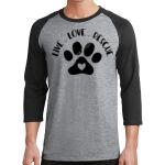 Core Blend 3/4 Sleeve Raglan Tee Thumbnail