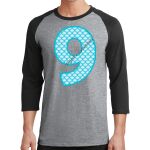 Core Blend 3/4 Sleeve Raglan Tee Thumbnail