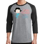 Core Blend 3/4 Sleeve Raglan Tee Thumbnail