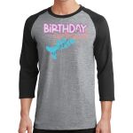 Core Blend 3/4 Sleeve Raglan Tee Thumbnail