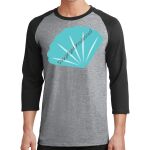Core Blend 3/4 Sleeve Raglan Tee Thumbnail