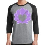 Core Blend 3/4 Sleeve Raglan Tee Thumbnail