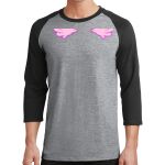 Core Blend 3/4 Sleeve Raglan Tee Thumbnail