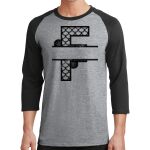 Core Blend 3/4 Sleeve Raglan Tee Thumbnail