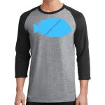 Core Blend 3/4 Sleeve Raglan Tee Thumbnail