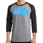 Core Blend 3/4 Sleeve Raglan Tee Thumbnail
