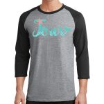 Core Blend 3/4 Sleeve Raglan Tee Thumbnail