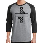 Core Blend 3/4 Sleeve Raglan Tee Thumbnail