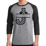 Core Blend 3/4 Sleeve Raglan Tee Thumbnail
