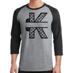 Core Blend 3/4 Sleeve Raglan Tee Thumbnail