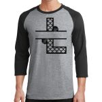 Core Blend 3/4 Sleeve Raglan Tee Thumbnail
