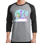 Core Blend 3/4 Sleeve Raglan Tee Thumbnail