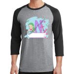 Core Blend 3/4 Sleeve Raglan Tee Thumbnail