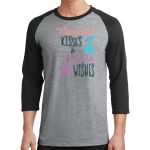 Core Blend 3/4 Sleeve Raglan Tee Thumbnail