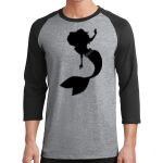 Core Blend 3/4 Sleeve Raglan Tee Thumbnail
