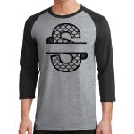 Core Blend 3/4 Sleeve Raglan Tee Thumbnail