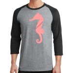 Core Blend 3/4 Sleeve Raglan Tee Thumbnail