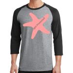 Core Blend 3/4 Sleeve Raglan Tee Thumbnail