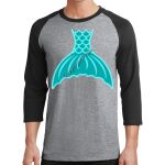 Core Blend 3/4 Sleeve Raglan Tee Thumbnail
