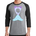 Core Blend 3/4 Sleeve Raglan Tee Thumbnail