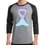 Core Blend 3/4 Sleeve Raglan Tee Thumbnail