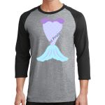 Core Blend 3/4 Sleeve Raglan Tee Thumbnail
