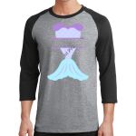 Core Blend 3/4 Sleeve Raglan Tee Thumbnail