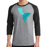 Core Blend 3/4 Sleeve Raglan Tee Thumbnail