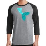 Core Blend 3/4 Sleeve Raglan Tee Thumbnail