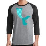 Core Blend 3/4 Sleeve Raglan Tee Thumbnail