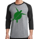 Core Blend 3/4 Sleeve Raglan Tee Thumbnail