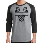 Core Blend 3/4 Sleeve Raglan Tee Thumbnail