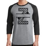 Core Blend 3/4 Sleeve Raglan Tee Thumbnail