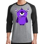 Core Blend 3/4 Sleeve Raglan Tee Thumbnail