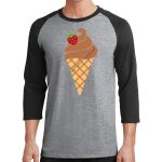 Core Blend 3/4 Sleeve Raglan Tee Thumbnail