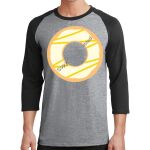 Core Blend 3/4 Sleeve Raglan Tee Thumbnail