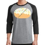 Core Blend 3/4 Sleeve Raglan Tee Thumbnail