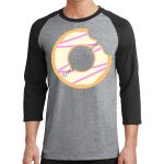 Core Blend 3/4 Sleeve Raglan Tee Thumbnail