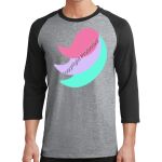 Core Blend 3/4 Sleeve Raglan Tee Thumbnail