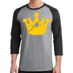 Core Blend 3/4 Sleeve Raglan Tee Thumbnail
