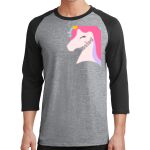 Core Blend 3/4 Sleeve Raglan Tee Thumbnail