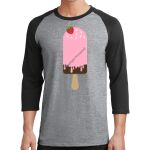 Core Blend 3/4 Sleeve Raglan Tee Thumbnail