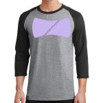 Core Blend 3/4 Sleeve Raglan Tee Thumbnail