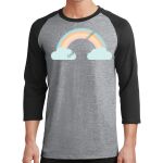 Core Blend 3/4 Sleeve Raglan Tee Thumbnail