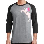 Core Blend 3/4 Sleeve Raglan Tee Thumbnail